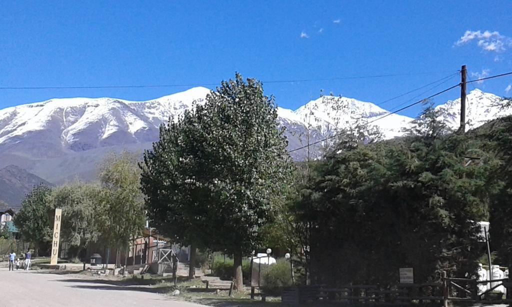 Cabanas Los Arreboles Potrerillos Esterno foto